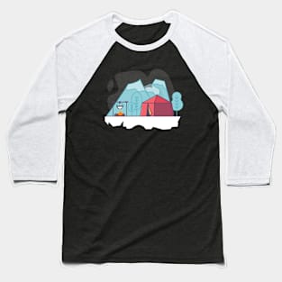 Camping Baseball T-Shirt